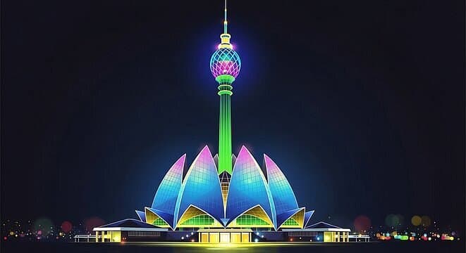 Scenic luxury travel image describing Colombo Lotus Tower - View 1