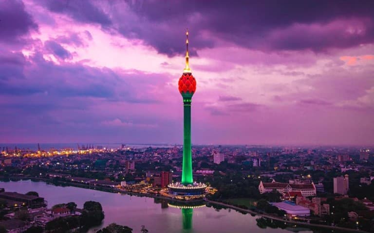 Scenic luxury travel image describing Colombo Lotus Tower - View 3