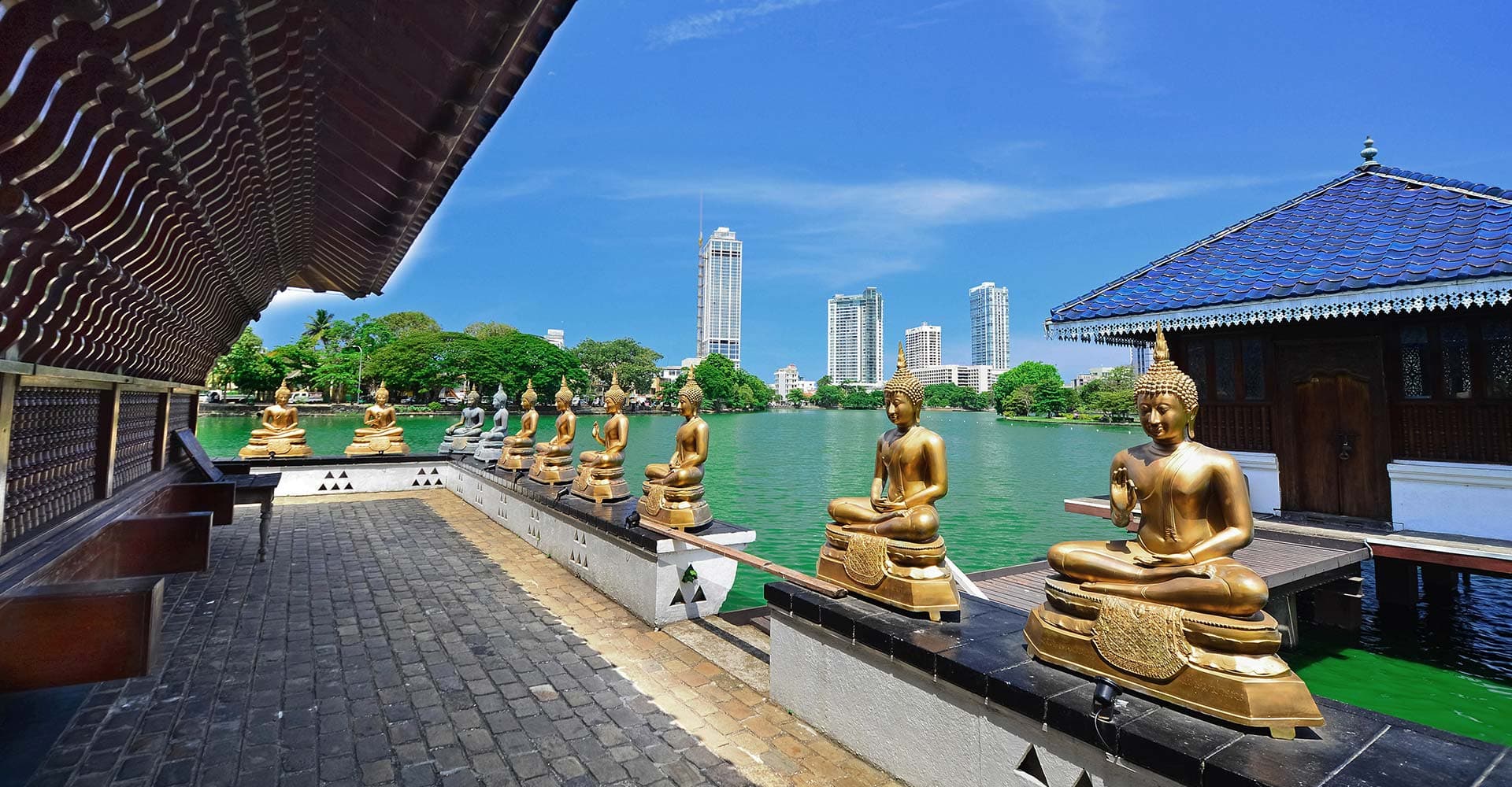 Scenic luxury travel image describing Gangaramaya Temple - View 5