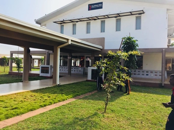 Scenic luxury travel image describing Tellipalai Trail Cancer Hospital - View 1